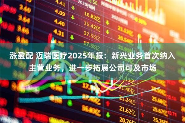 涨盈配 迈瑞医疗2025年报：新兴业务首次纳入主营业务，进一步拓展公司可及市场